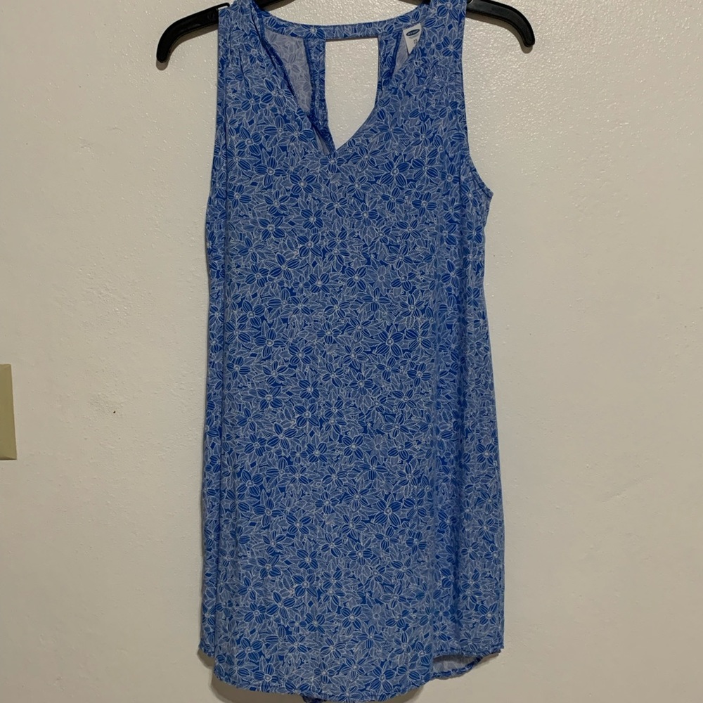🔥Old Navy blue and white summer dress